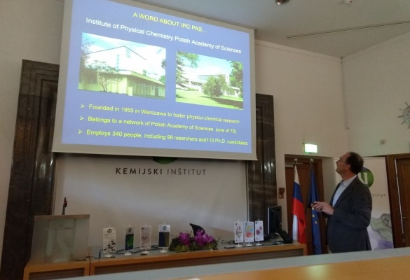Working visit to the National Institute of Chemistry